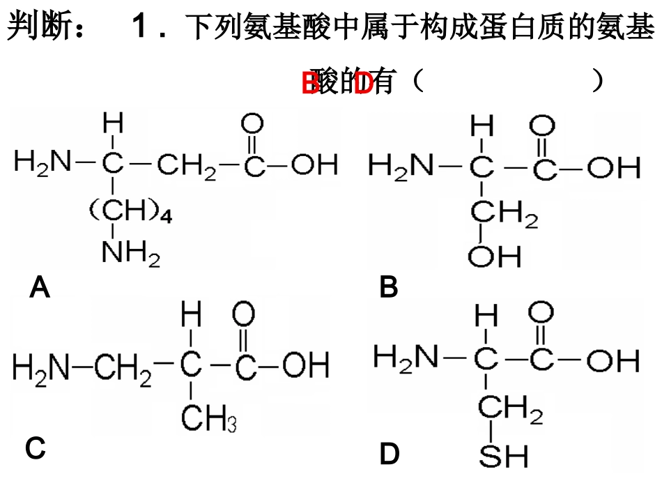 蛋白质复习重点_第2页