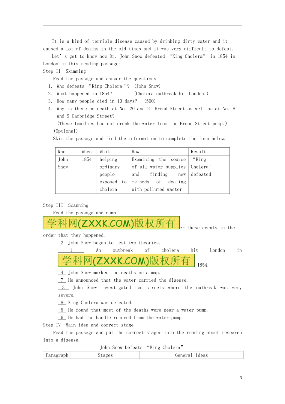 山东省菏泽一中2014高中英语Unit1GreatscientistsPeriod1Warmingupandreading教案新人教版必修5_第3页