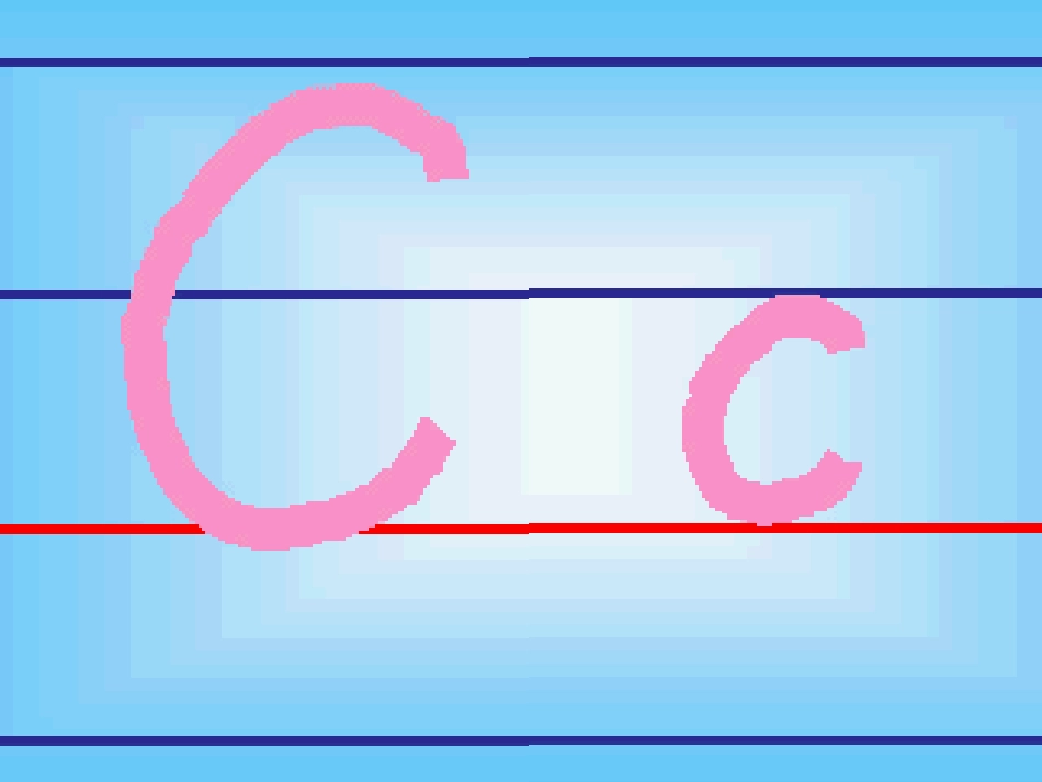 26个英语字母的书写格式_第3页