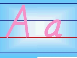 26个英语字母的书写格式