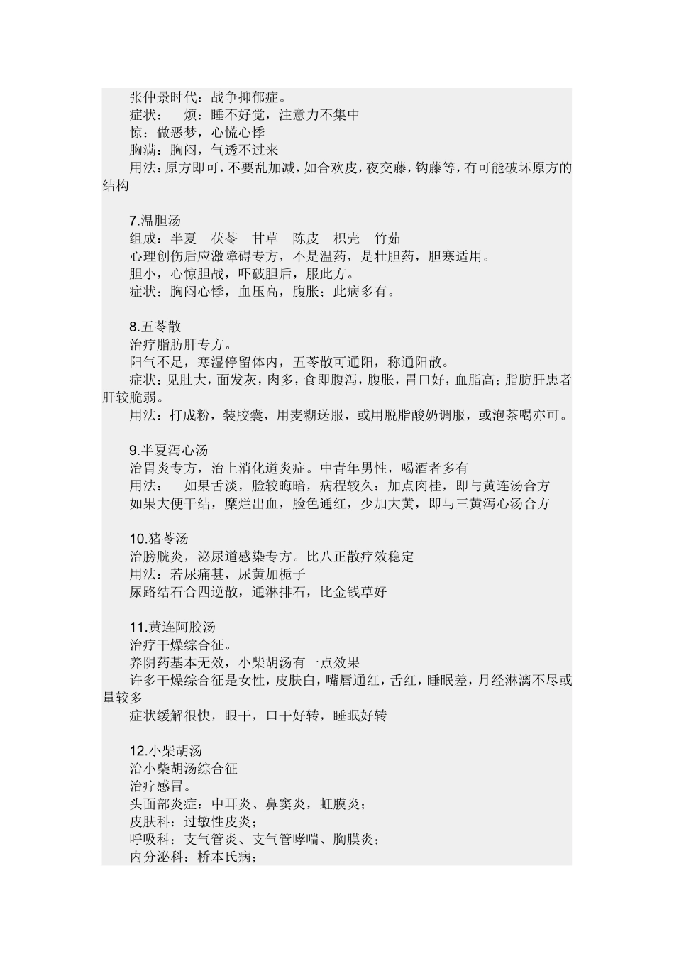 常用的几张经方_第2页