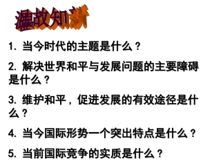 我国的外交政策