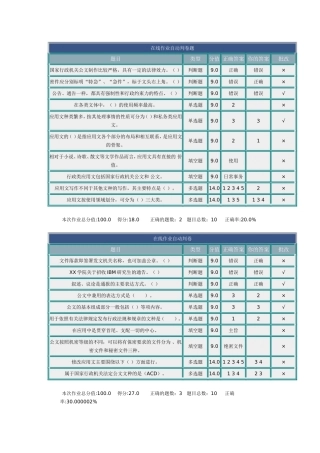 北理_应用文写作_在线作业