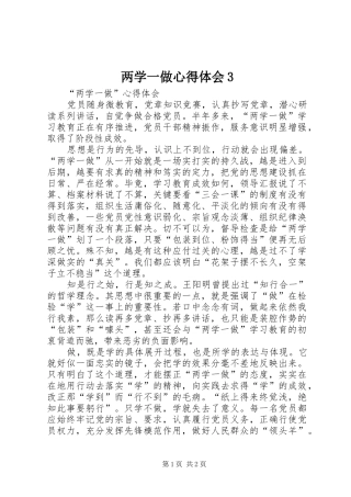 两学一做心得体会3 (3)