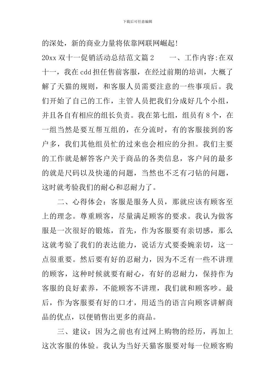 2024双十一促销活动总结_第3页