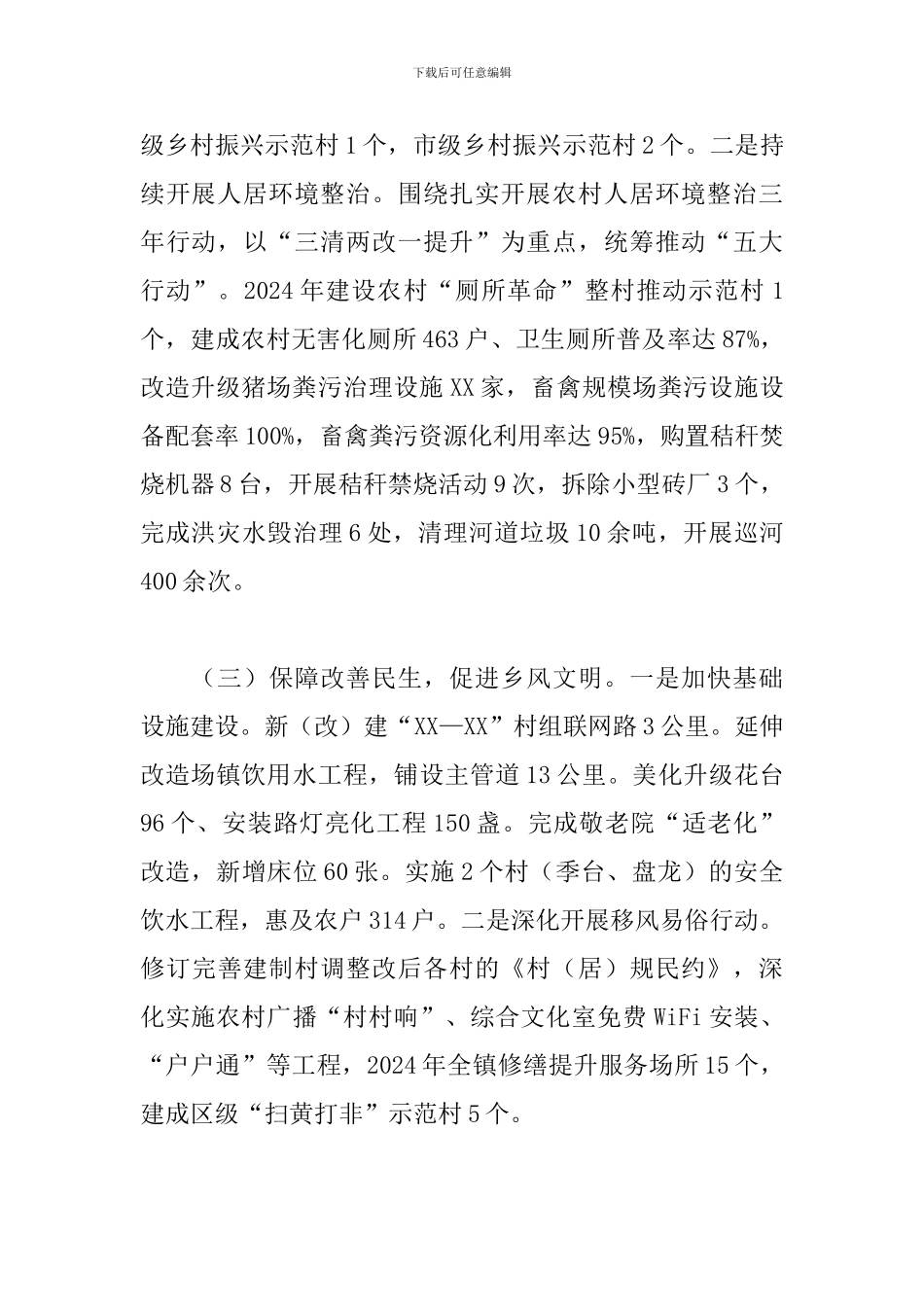 2024年乡村振兴战略工作总结及2024年工作计划_第2页