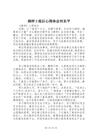 榜样3观后心得体会何东平 (5)