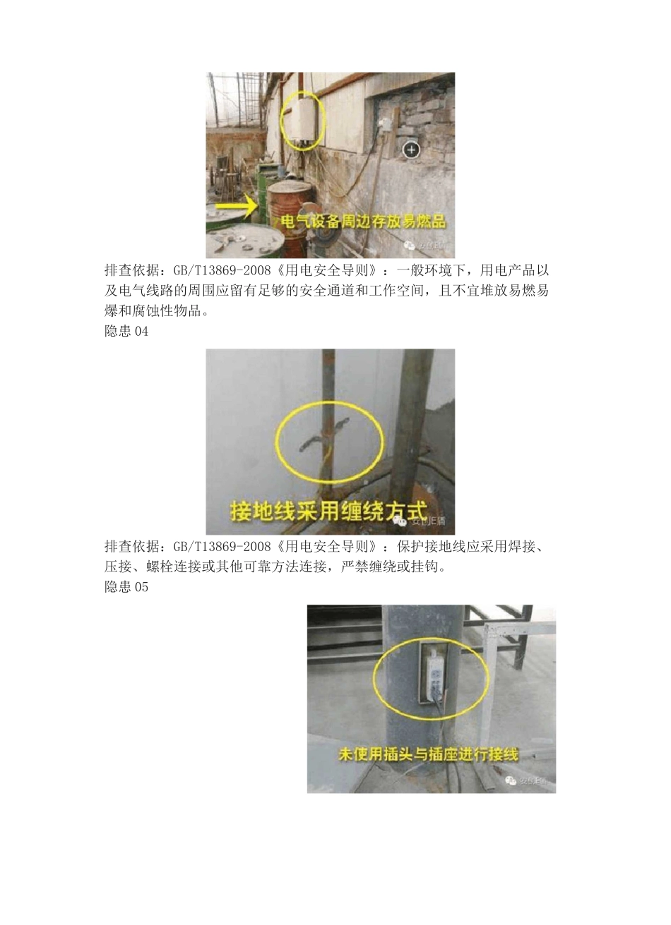 电气隐患排查常见隐患_第2页