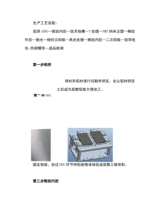 金属手机壳生产工艺流程