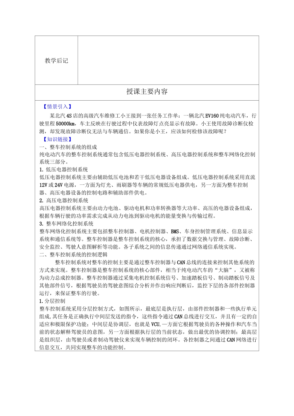 项目5  检修整车控制系统故障_第2页