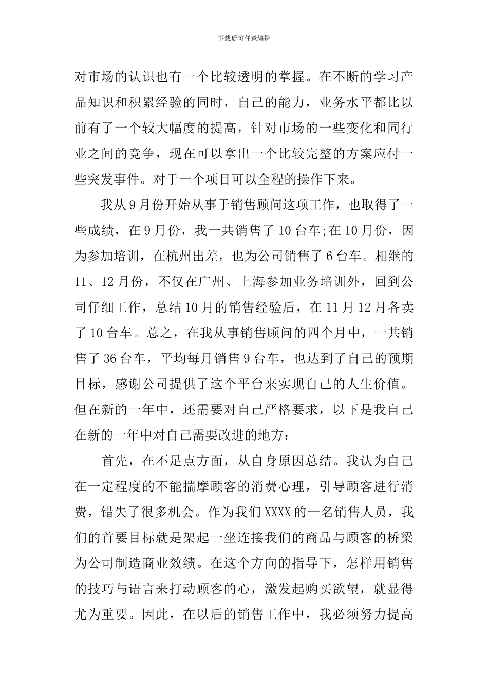 汽车销售总监工作总结精彩例文_第2页