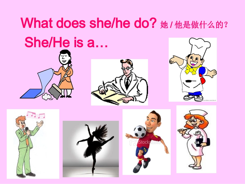 新版PEP小学英语六年级上册Unit5WhatdoeshedoPartAlet'slearn_第2页