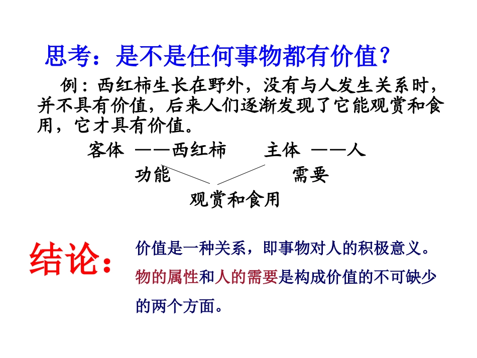 高二政治价值与价值观_第3页