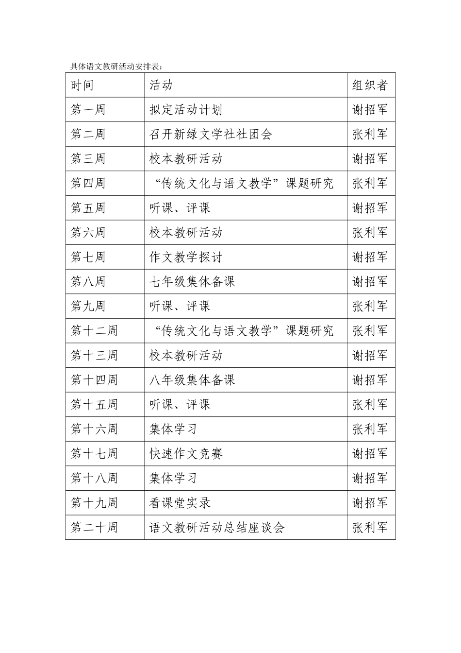 语文教研组工作计划_第3页