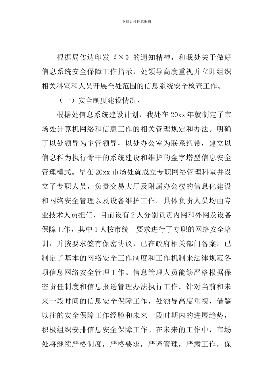 信息系统安全自查报告_第3页