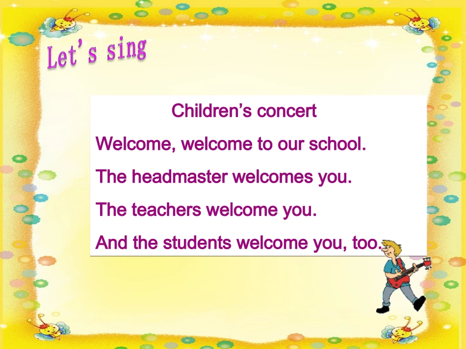 人教PEP(标准版)四年级英语下册课件Unit1MySchool第二课时_第2页