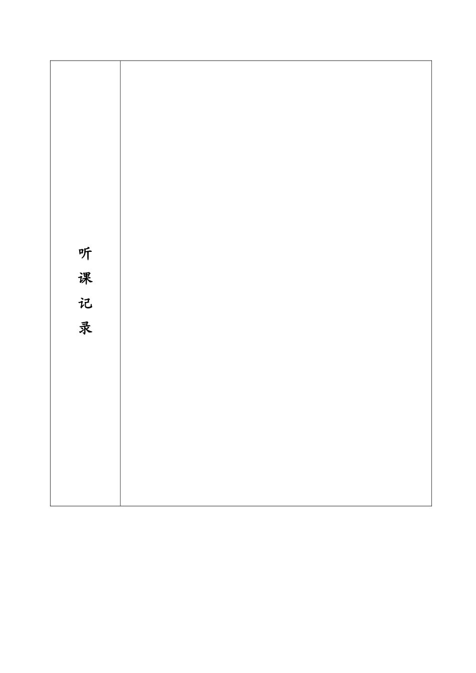 教研组周活动记录表--听课_第2页