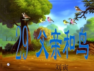 《父亲和鸟》