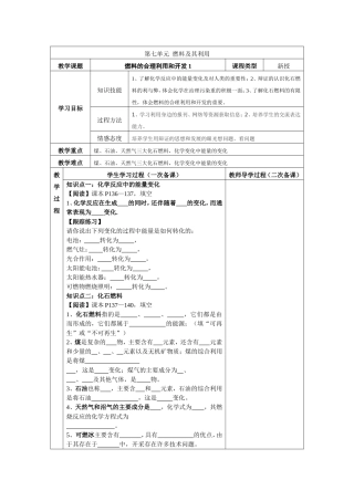 燃料的合理利用与开发1