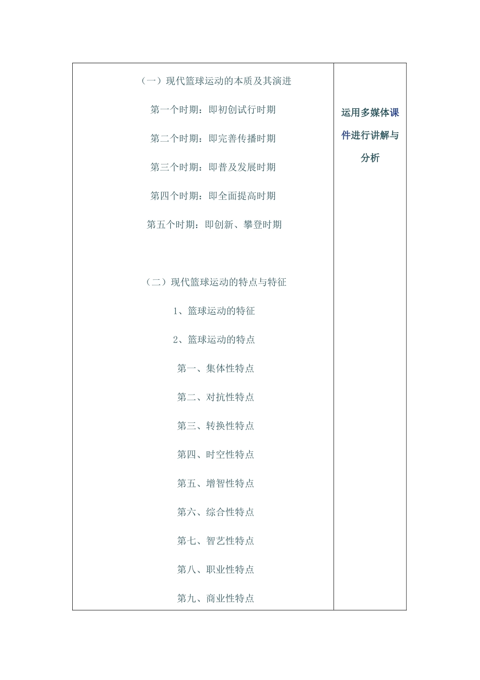 体育教案篮球教学概论_第2页