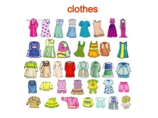 新标准4年级下Clothes
