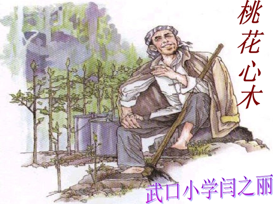 后方乡武口小学闫之丽桃花心木_第1页