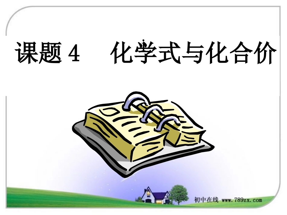 化学式与化合价课件11_第1页