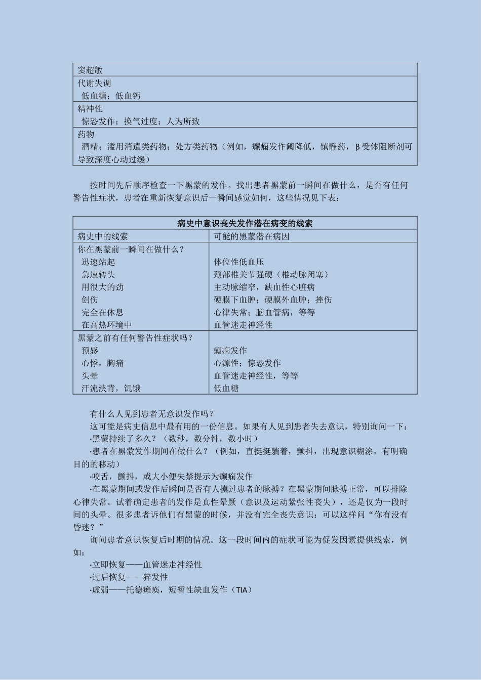 风暴式医学教程,病史与查体 病史 第七章_第3页