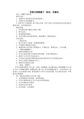 单脚内侧踢毽子