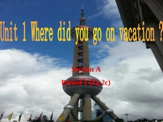 八年级上Unit1第一课时课件