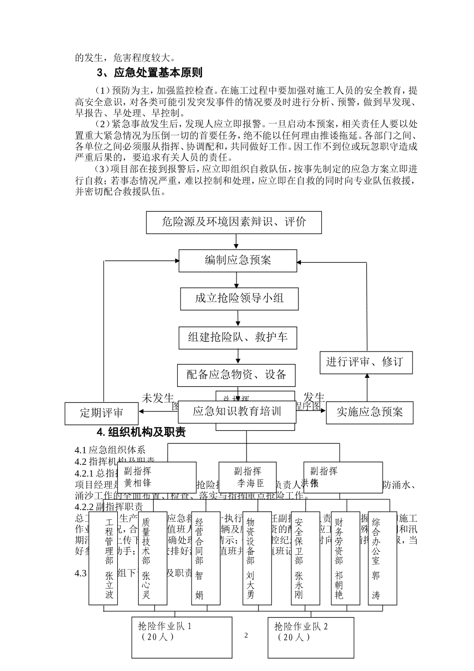 防隧道涌水(透水)拥沙事故应急预案_第3页