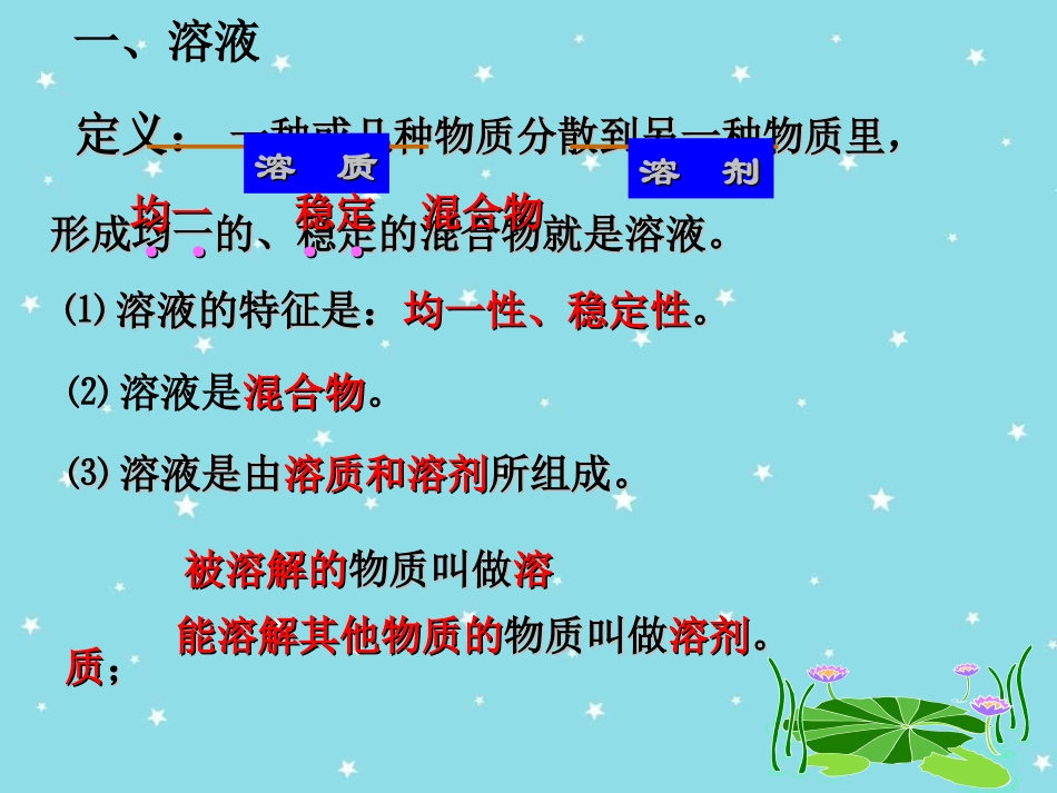 溶液复习课件_第3页