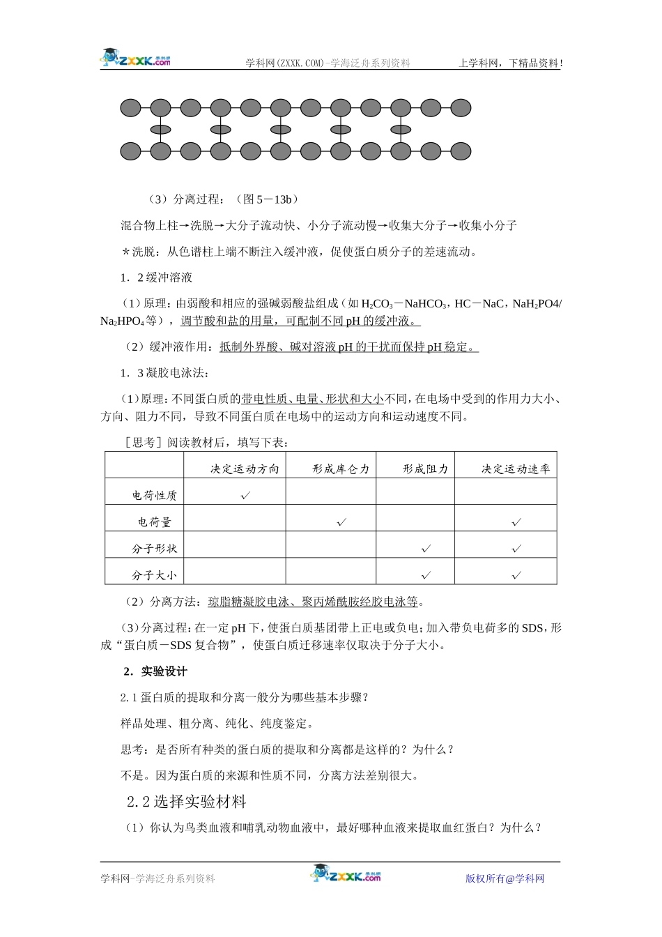 血红蛋白的提取和分离_第2页