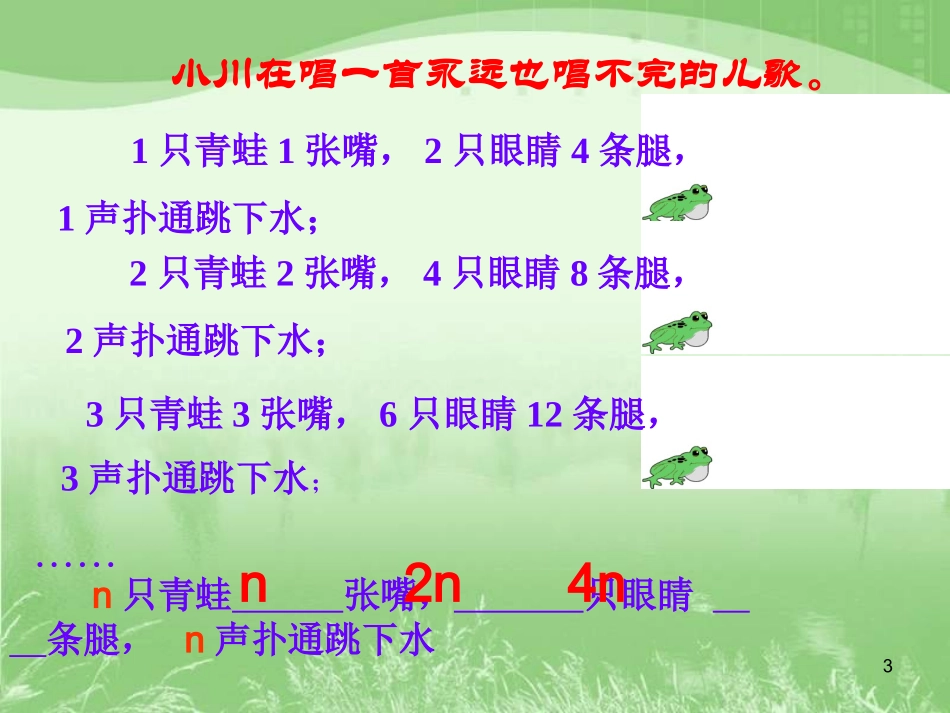 《用字母表示数》课件1_第3页