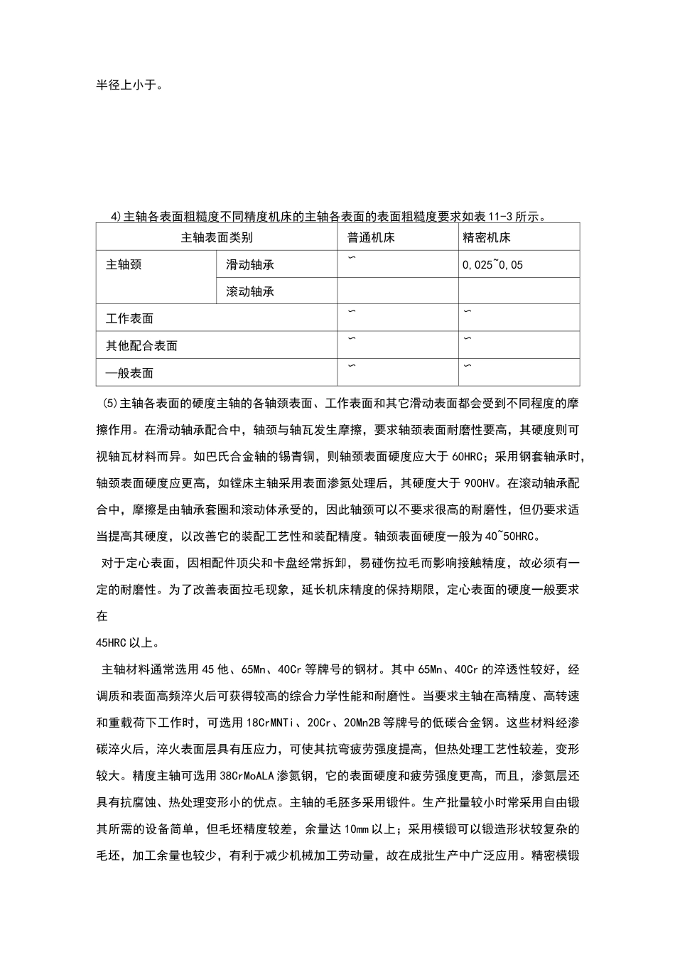 主轴的结构特点和技术要求_第2页