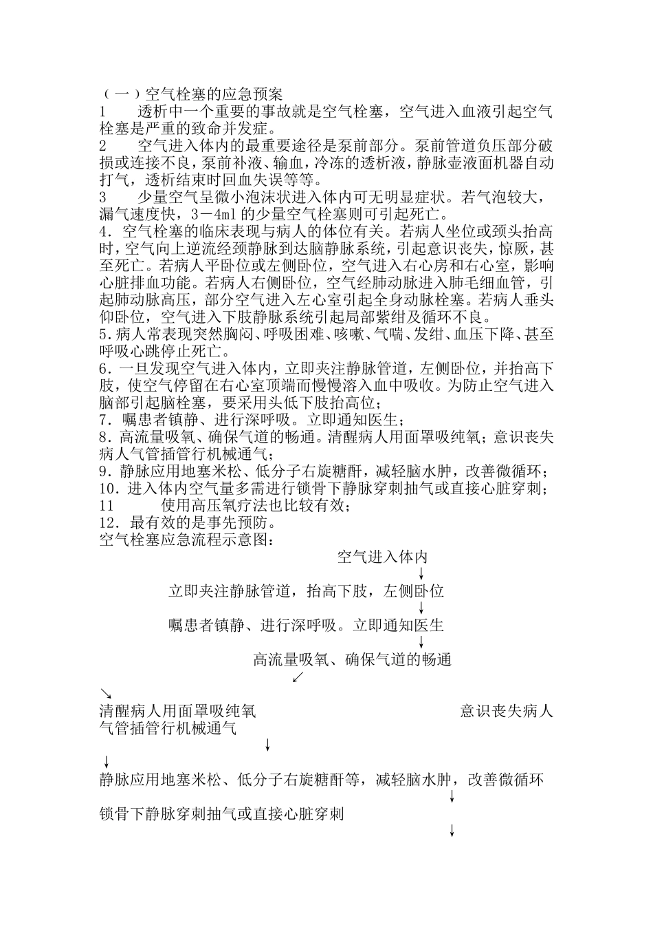 血液透析室应急预案_第1页