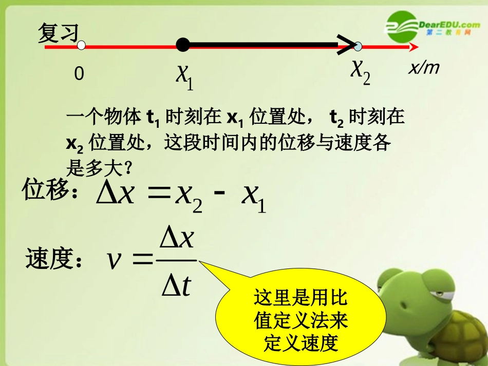 高一物理加速度课件_第2页