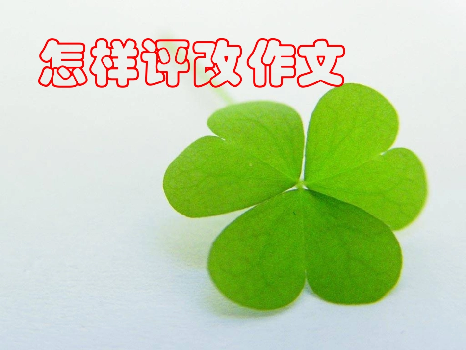 作文批阅---互评互改_第3页