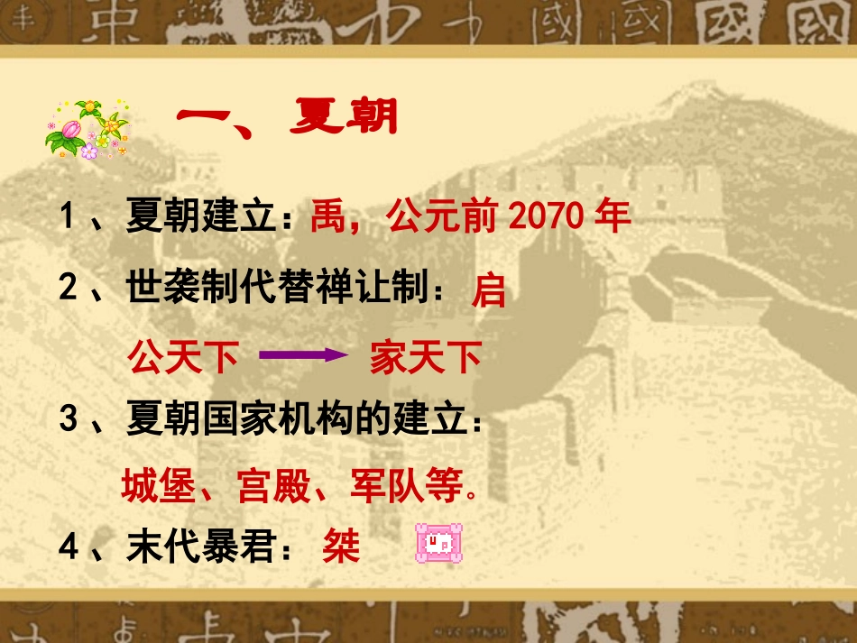 课夏商西周的兴亡七年级历史上册课件_第2页