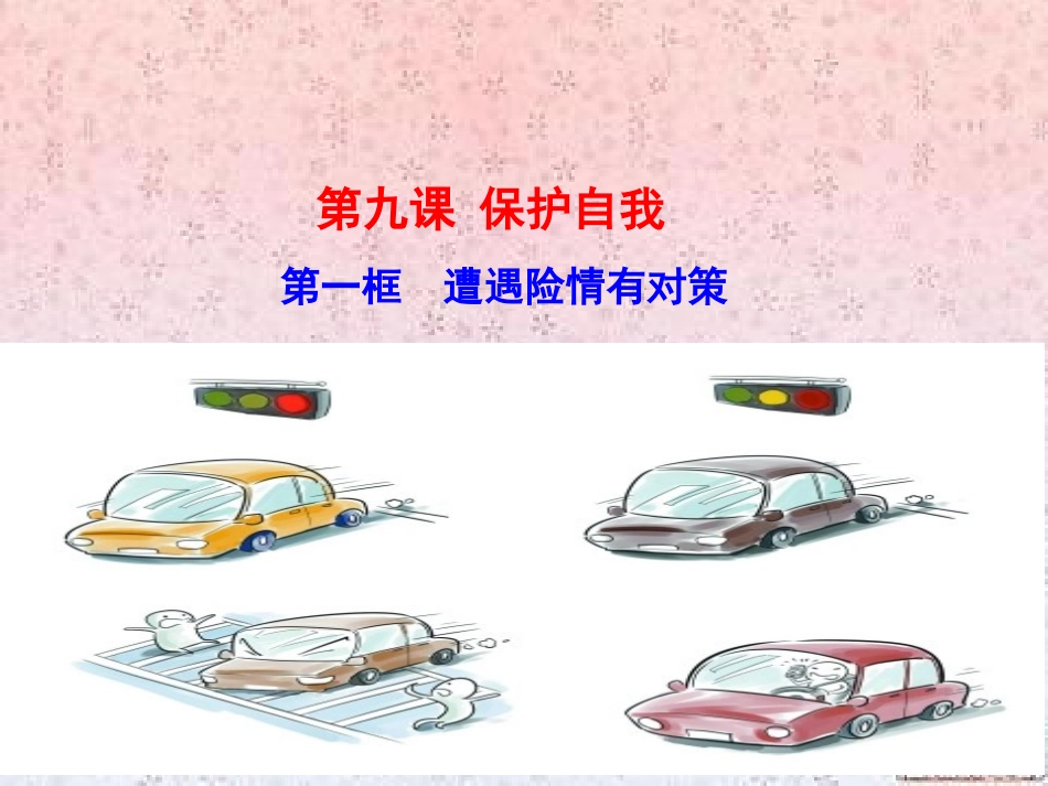 郭慧第九课第一框遭遇险情有对策_第1页