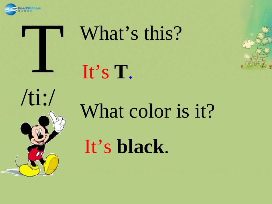2014-2015学年七年级英语上册StarterUnit3Whatcolorisit？课件（新版）人教新目标版_第3页