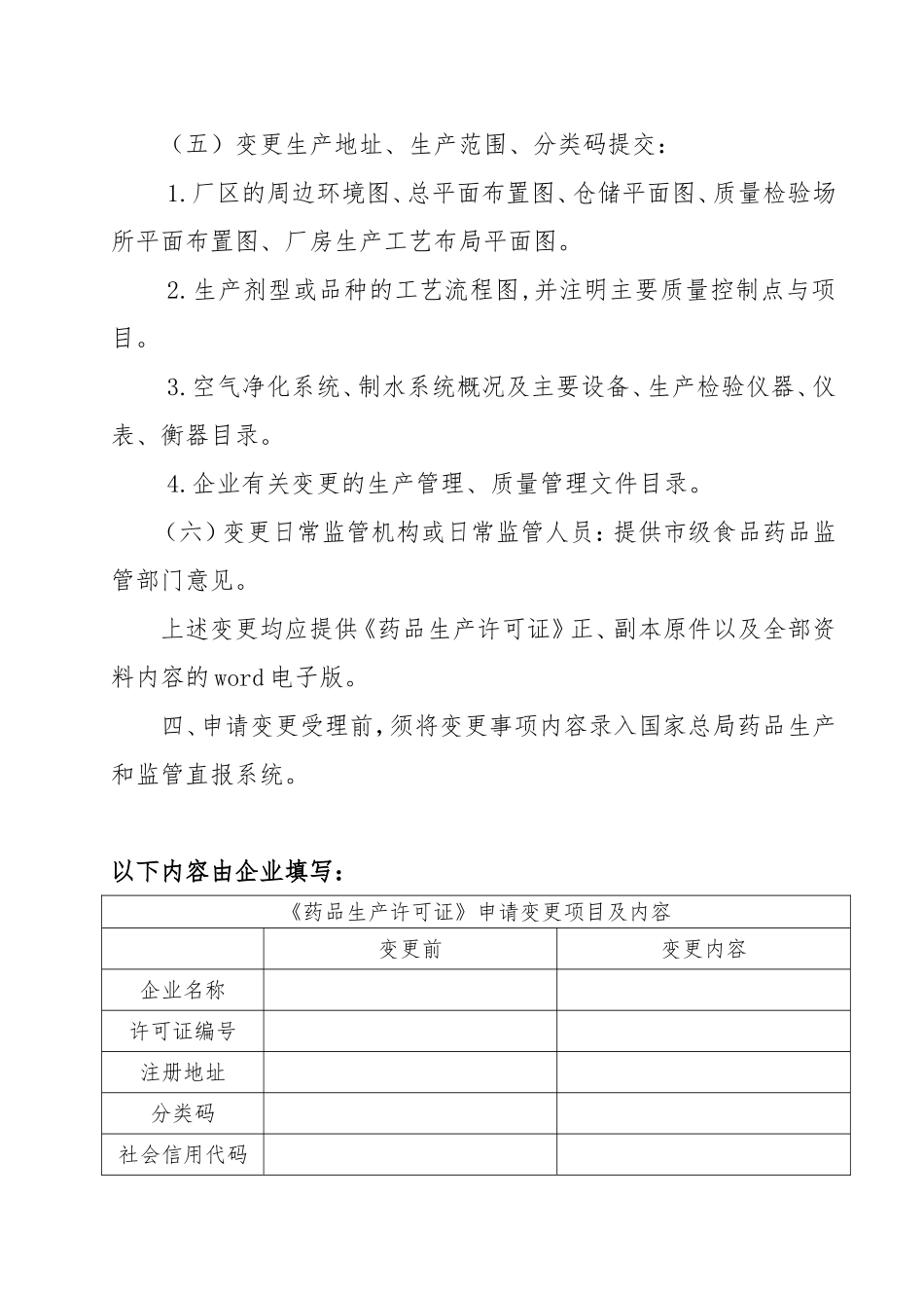 药品生产许可证项目变更_第3页