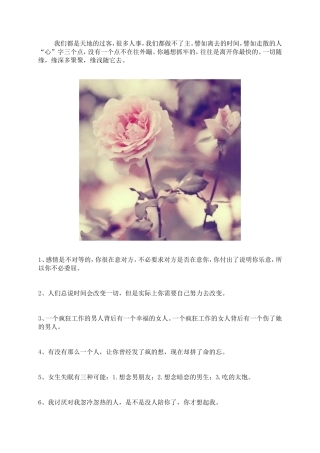 我们都是天地的过客