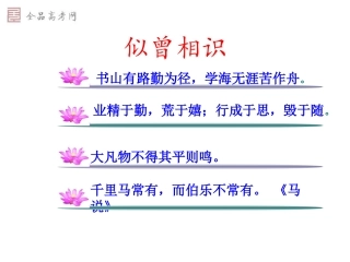 优秀实用——《师说》课件