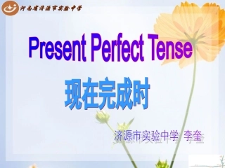过去时与现在完成时的区别
