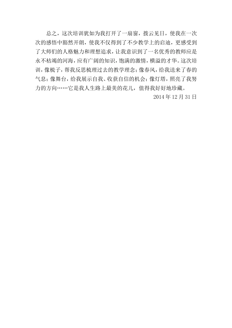 教育技术能力提升培训总结_第2页