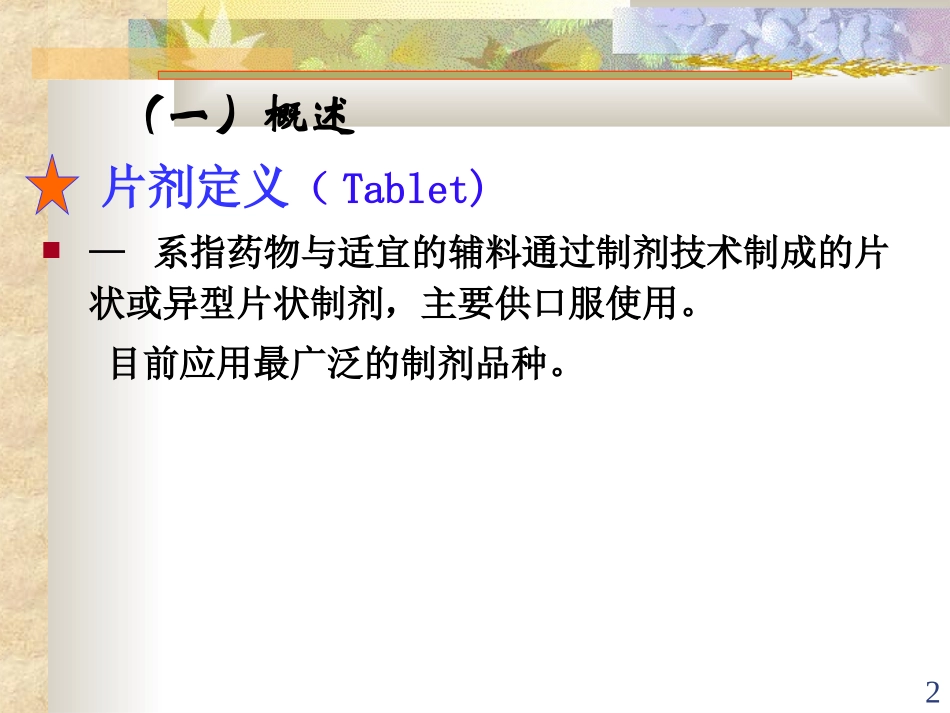 药剂学第五节--固体制剂-第二部分_第2页