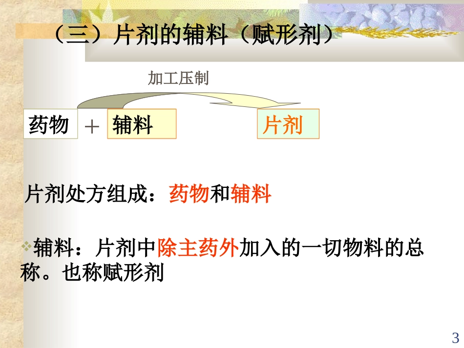 药剂学第五节--固体制剂-第二部分_第3页