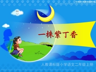 《《一株紫丁香》教学演示课件