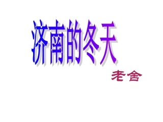 济南的冬天 (5)